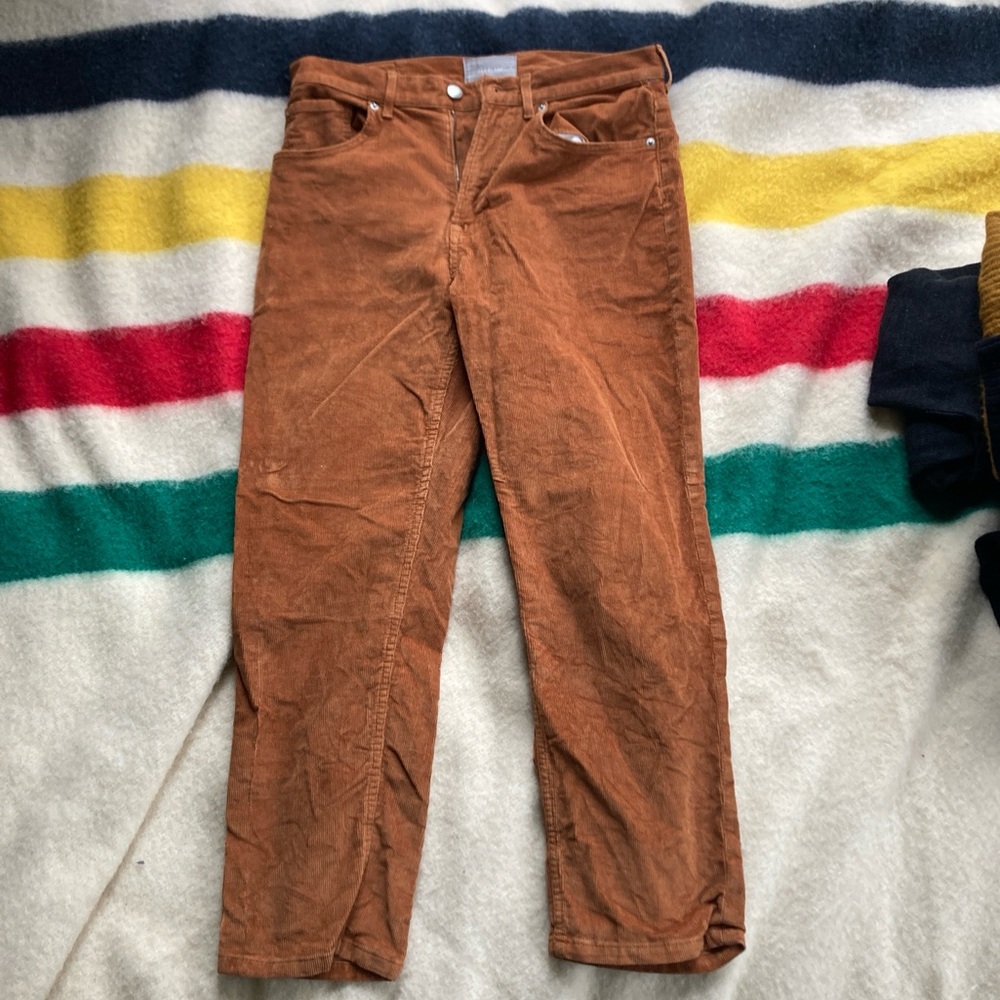 Everlane corduroy pants, fine wale